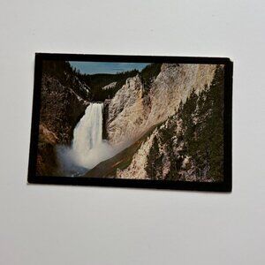 Vintage Lower Falls of Yellowstone Postcard
